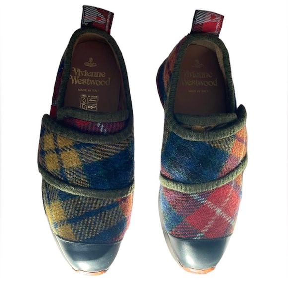 Vivienne Westwood Shoes Vivienne Westwood Plaid Velcro Flats Nwot vivienne-westwood-shoes-vivienne-westwood-plaid-velcro-flats-nwot